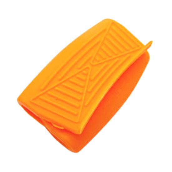 2Pcs Food Grade Heat Silicone Anti-scald Clip Hot Resistant Pot Dish Bowl Clamp