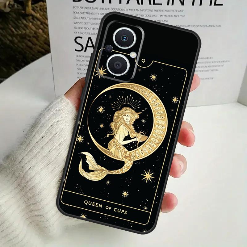 Witches moon Tarot Mystery totem Phone Case For OPPO Reno 14F 12F 12 11 13 F 10 Pro 8T 7 8 Lite OPPO Find X9 X8 X6 X5 Pro Cover