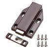 652F Push Release Cabinet Hardware Set 4 Screw Mounting Point Not Corrosion Finish Closers for Smooth Door Functionality