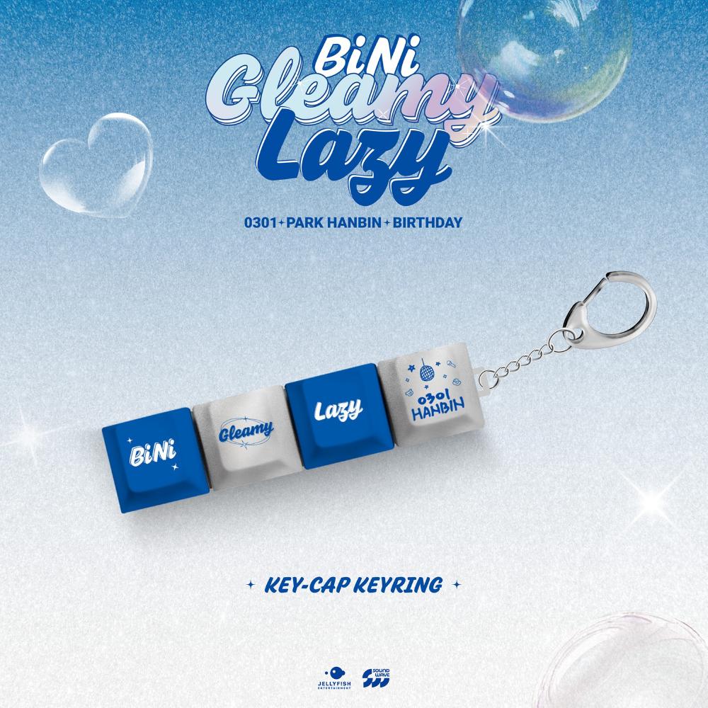 

Брелок для ключей EVNNE PARK HANBIN Birthday BiNi Gleamy Lazy KEY-CAP