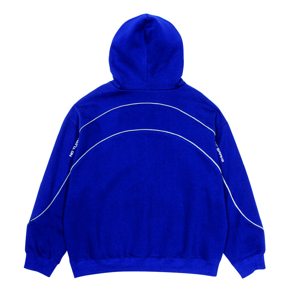 Reflection Track Hooded-[Blue]