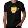 Honest Blob - Tea Fiend T-Shirt Casual Basic Short Sleeve T-Shirt