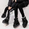 New Parent-child Snow Boots Warm Thickened Velvet Space Boots Anti-splashing Water Heightening Non-slip Snow Boots