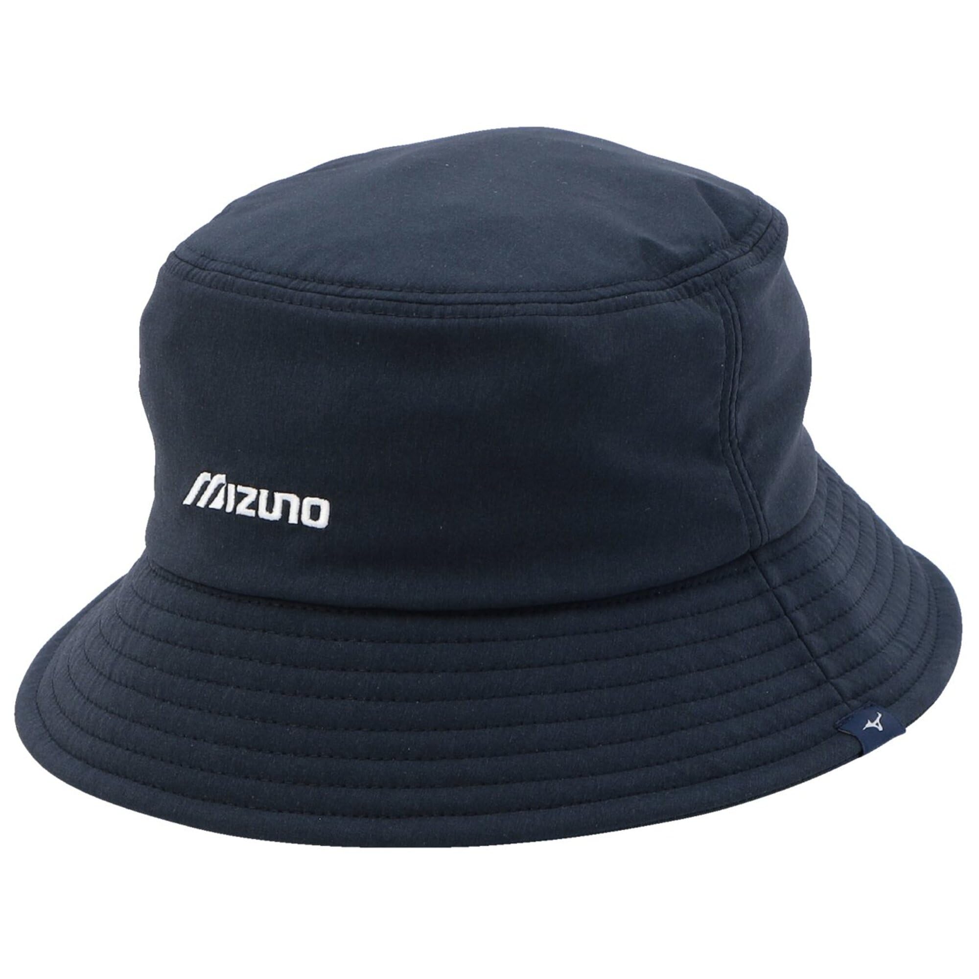 

Mizuno Breath Thermo Golf Cap with Printed Brim and Lining, Men s Bucket Hat, E2MWC507, Deep Navy, Size F