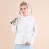 Outdoor Sports Loose Breathable Anti-ultraviolet Hooded Jacket Women's Summer Quick-drying Light Cool Drawstring Sunscreen Clothing