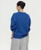 MUSINSA STANDARD WOMAN Women'S Boucle Relaxed Crew Neck Knit [Blue]