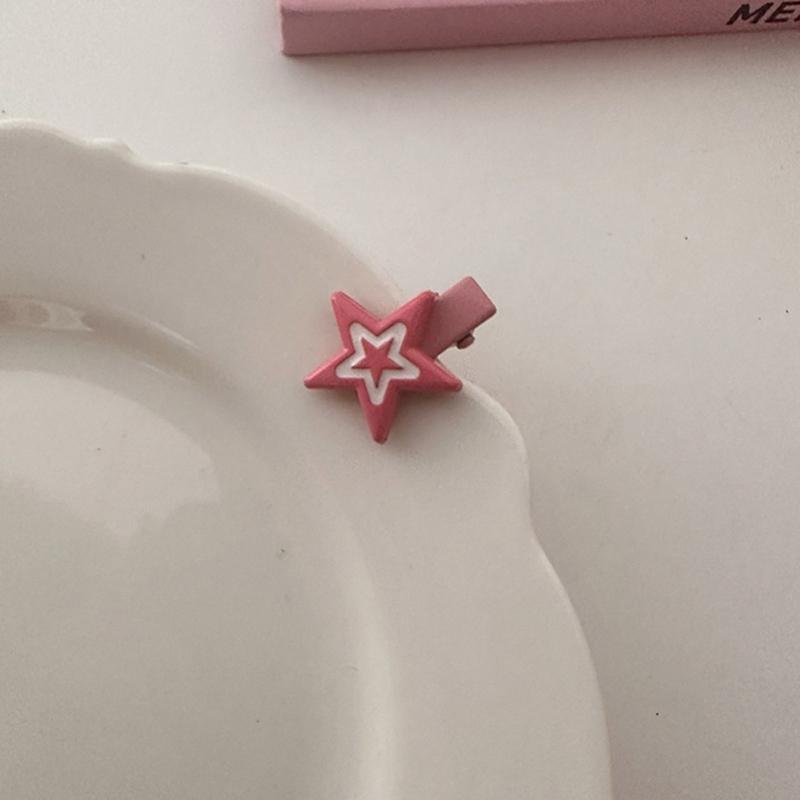 Kinder Süße Stern Herz Verzierung Haarspangen Hübsche Süße Haarnadeln für Damen Mädchen Kinder Haarschmuck Schmuck Geschenk