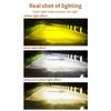 V72 2-LED Motorcycle Fog Light High Power Waterproof LED Headlight for Off-Road Truck SUV