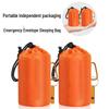Portable Emergency Survival Sleeping Bag with Reflective Insulation for Camping and Hiking