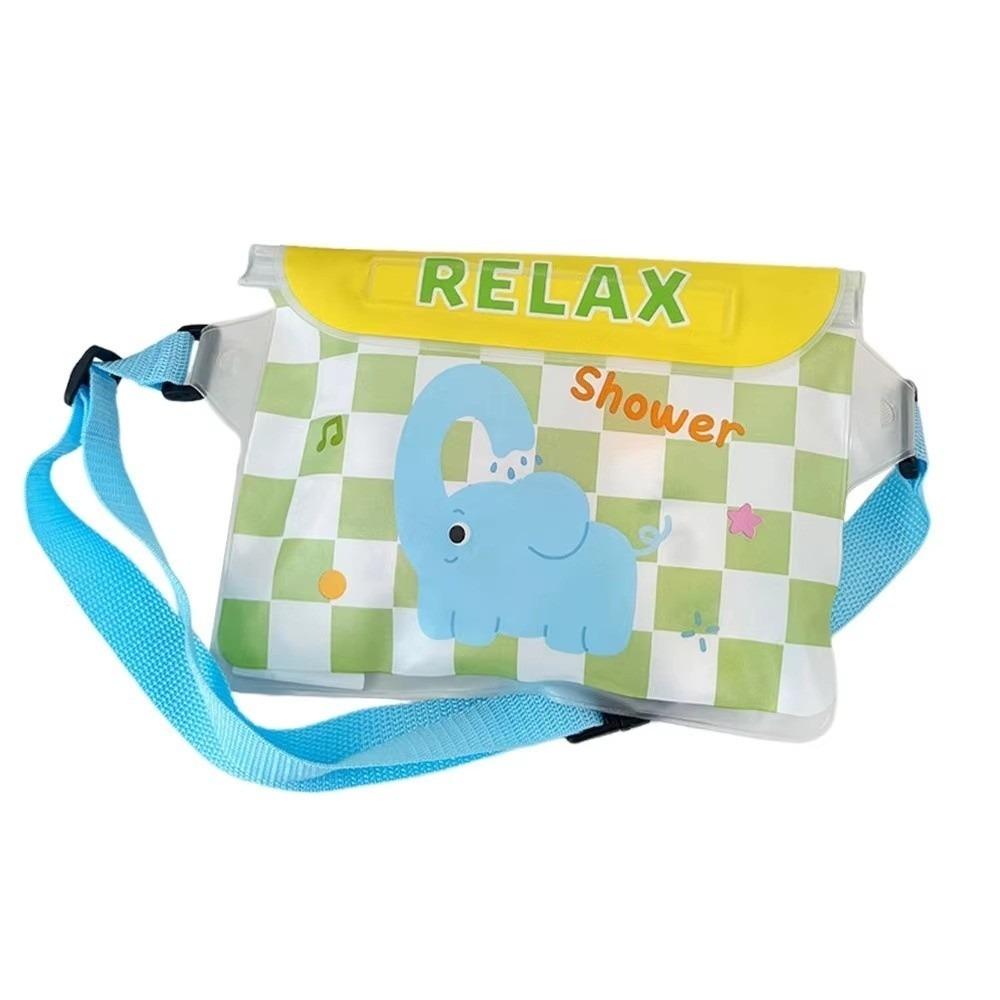 

Adjustable Waterproof Phone Case With Waist Strap Drift Diving Bag Beach Swimming Style 3