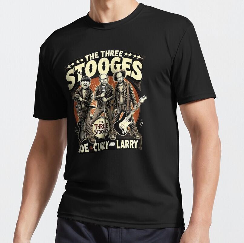 New Popular! The Three STGS Yoe Cuurly Lary Comedy Club American Unisex T-shirt S