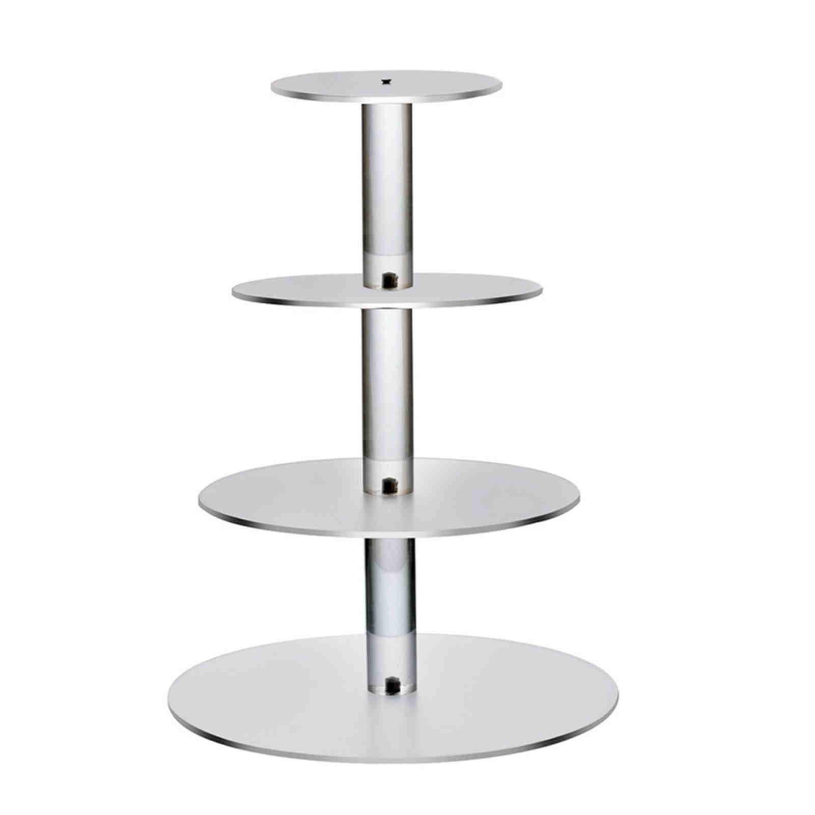 

SW 3/4/5/6-уровневая подставка для торта, прозрачный стеклянный поднос, стеллаж для украшения, инструмент 4 Layers