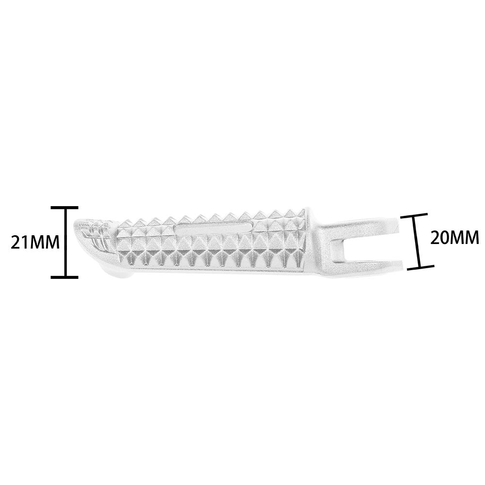 Motorcycle Pedals Front & Rear Footrests For Triumph Trident660 Daytona660 Tiger Sport 660 Speed Twin 1200 Footrest Foot Pegs