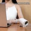Portable Mini Fan, High-capacity High-speed USB Rechargeable Long-lasting Digital Display, Waist-mounted Fan/Desktop Fan