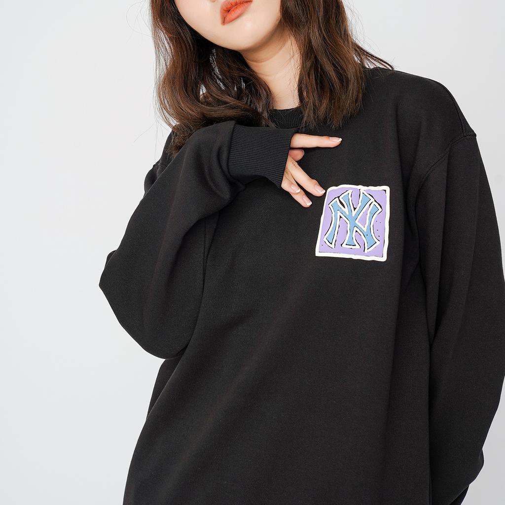 New MLB New York Yankees Sweatshirts Unisex Black 3AMTL0414-50BKS