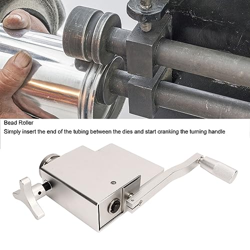 Rohr-Perlenwerkzeug, Perlenroller-Rohrperlenwerkzeug Passend für Stahl-, Aluminium- oder Edelstahl-Ladeluftkühlerrohre von 5/8" und größer