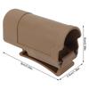 ABS Quick Draw Flashlight   for MOLLE Waist Loading Tactic Leg  (Black)