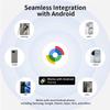 RSH 4PCS Android Tracker Work With Google's Find Hub App Navigation Locate Key Bag Finder for Samsung Xiaomi Pixel Smart Tag GMS