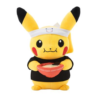 Plyšová panenka Pokemon Ramen Pikachu Pokemon Center FUKUOKA R Japonsko NOVÁ