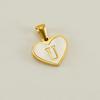 High-Quality Stainless Steel Heart Letter Pendant Necklace - Trendy Ins Style Clavicle Chain