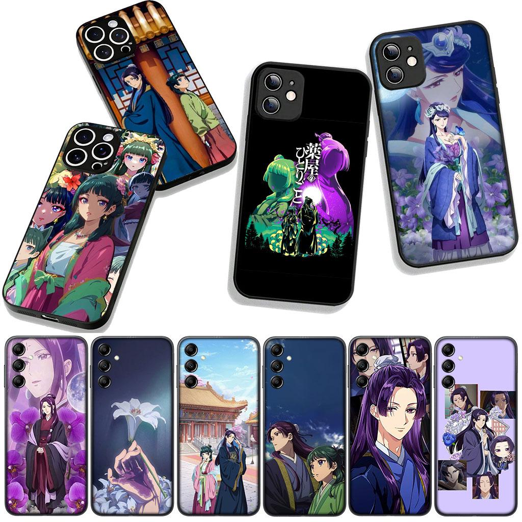 Maomao The Apothecary Diaries Jinshi Cover for Samsung Galaxy S25 S24 S22 S23 FE Ultra Plus A56 A05 A06 A15 A16 A55 S7 Edge Case