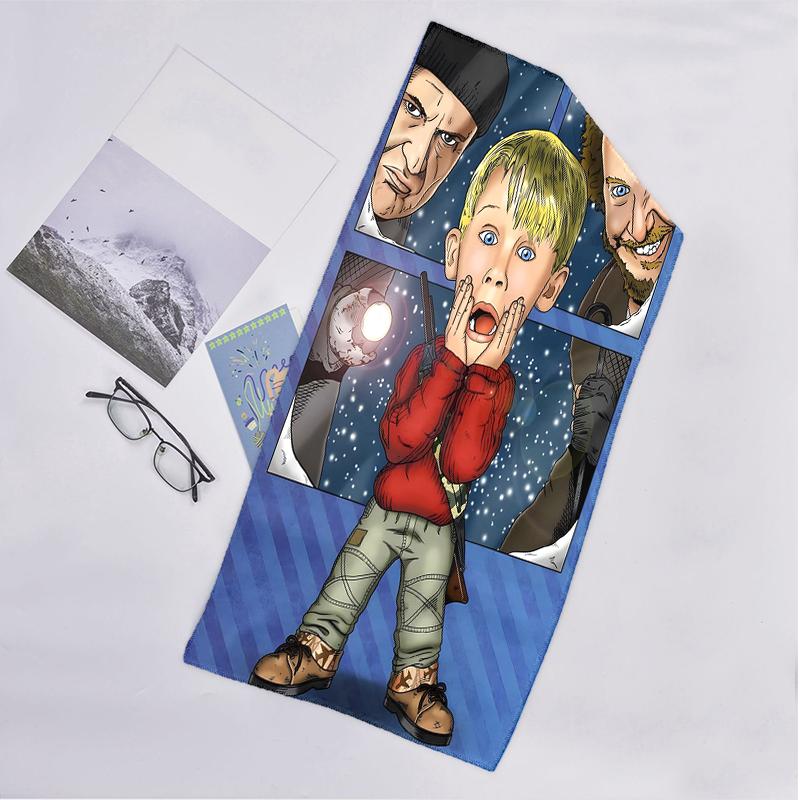 Home Alone Fashion Beach Towel: Ideal for Summer Adventures Soft, absorbent and quick drying suitable for swimming and bathing