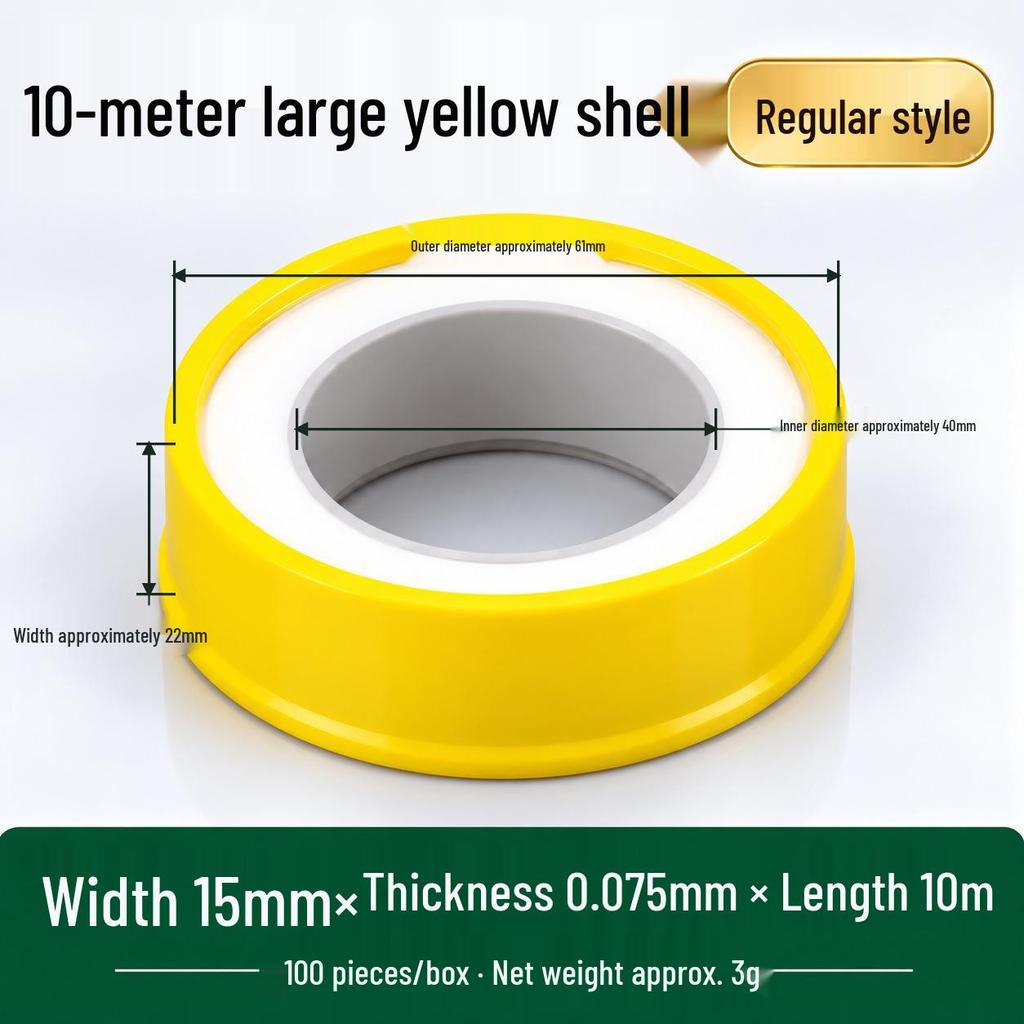 Polytetrafluoroethylene Water Pipe Seal Tape - Raw Rubber Belt & Water Glue Gift Set, Free Shipping
