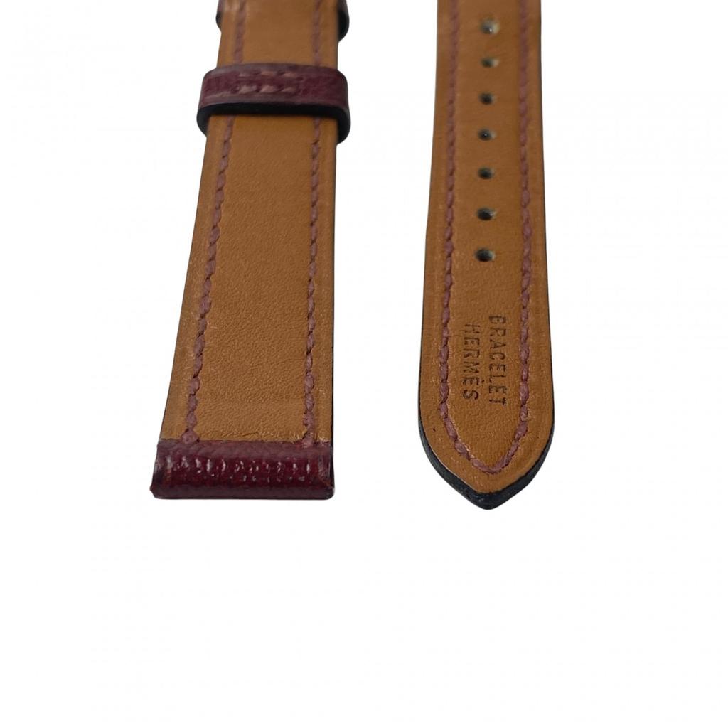 Used HERMESOther accessories Red series leather Women