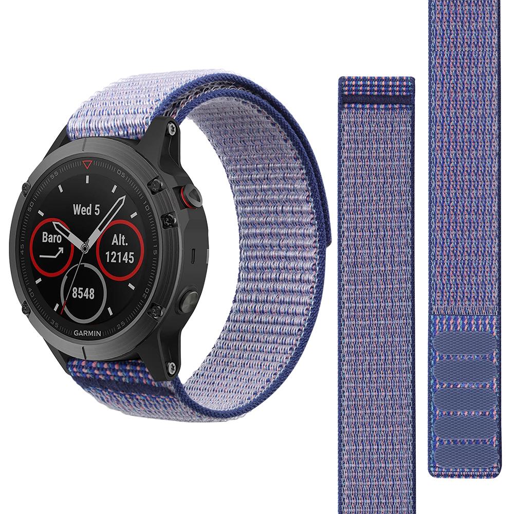 Hook Loop Nylon Watchbands Strap For Garmin Enduro 3 2 Watch Bracelet For Garmin Fenix 8 E 5X 6X 6 Pro 7X Epix Pro 935 Wristband