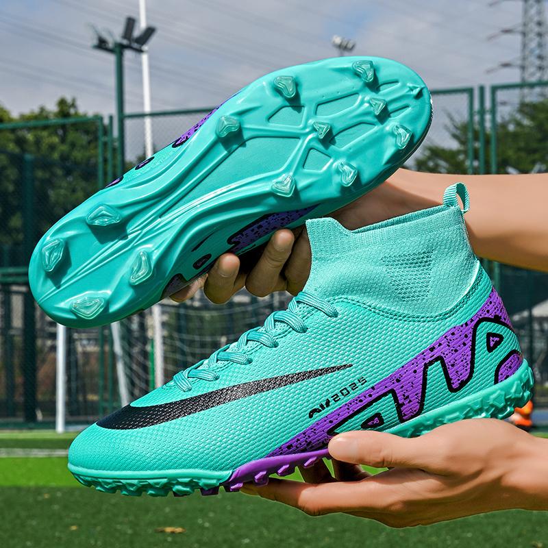 Indoor Fast Men Football Shoes Outdoor Turf Football Field Boots Society Cleats Soccer Shoes Professional Sneaker High Quality