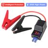 Anti Reverse Connection 650A 12V With EC5 Plug Connector Intelligent Clamp Booster With Display Screen Smart Battery Clips Emergency Jumper Cable Clip