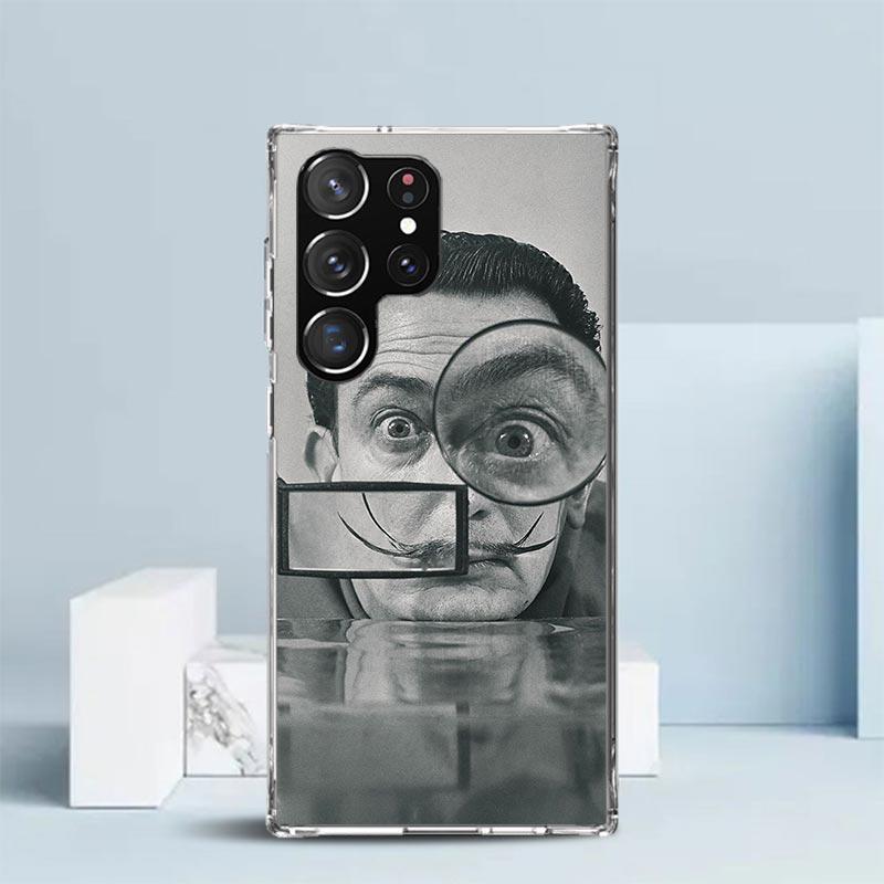 Salvador Dali Art Soft Cover for Samsung Galaxy S25 Edge S26 S24 S23 Ultra Phone Case S22 S21 Plus S20 FE Print Pattern Shell Ga