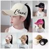Summer Deep-Top Hat That Can Be Used As a Ponytail Girls' Sun Protection Hat Baseball Cap Versatile Style Trendy Duckbill Cap
