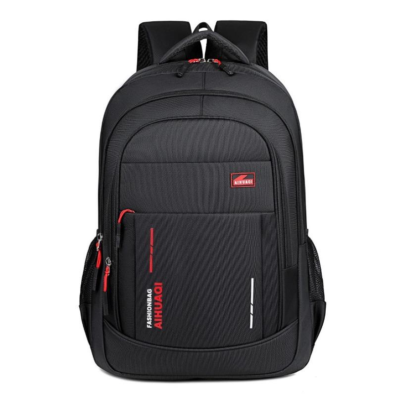 Dual-shoulder Bag, Men's Large-capacity Computer Backpack, Business Travel Bag, Student Schoolbag