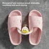 1Pc Cartoon Slippers Hook Bathroom Slipper Rack Shower Storage Organizer Shoe Holder Drainage Stand for Bathrooms and Bedrooms