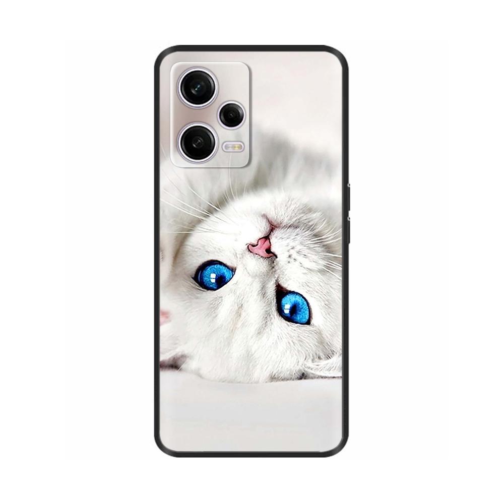 For Xiaomi Redmi Note 12 Pro 5G Case Note12 Cartoon Soft Silicone Back Cover For Redmi Note 12 Pro Note12 Pro Plus Phone Cases