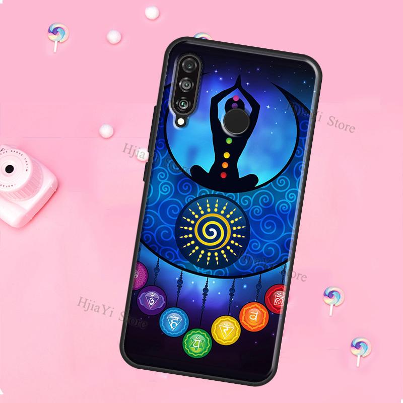 

Mandala Chakra Yoga For Huawei Honor Magic 5 Lite X8 X9 X8a X9a 50 70 P20 P30 P40 P50 P60 Pro P Smart 2019 Case Huawei P30 Pro