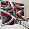 2pcs Abstract Swirl Sheer Curtain   Design Window Treatment   Living Room/Bedroom Decor   Rod Pocket Curtain