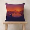 Firewatch Moon Mountain Forest Pillow Anime Pillow Sofa Bed Head Pillow Cover Cushion Cover Fashion