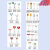 Qianxing Glass Champagne Flute Set