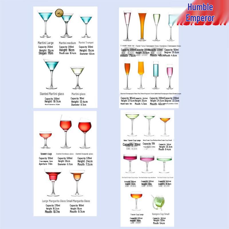 Qianxing Glass Champagne Flute Set