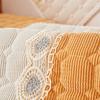 Corduroy Soft Thickening Sofa Cushion Winter Plush Anti Slip Anti Cat Scratch Cushion Solid Color Lace Sofa Cover Cover Cloth