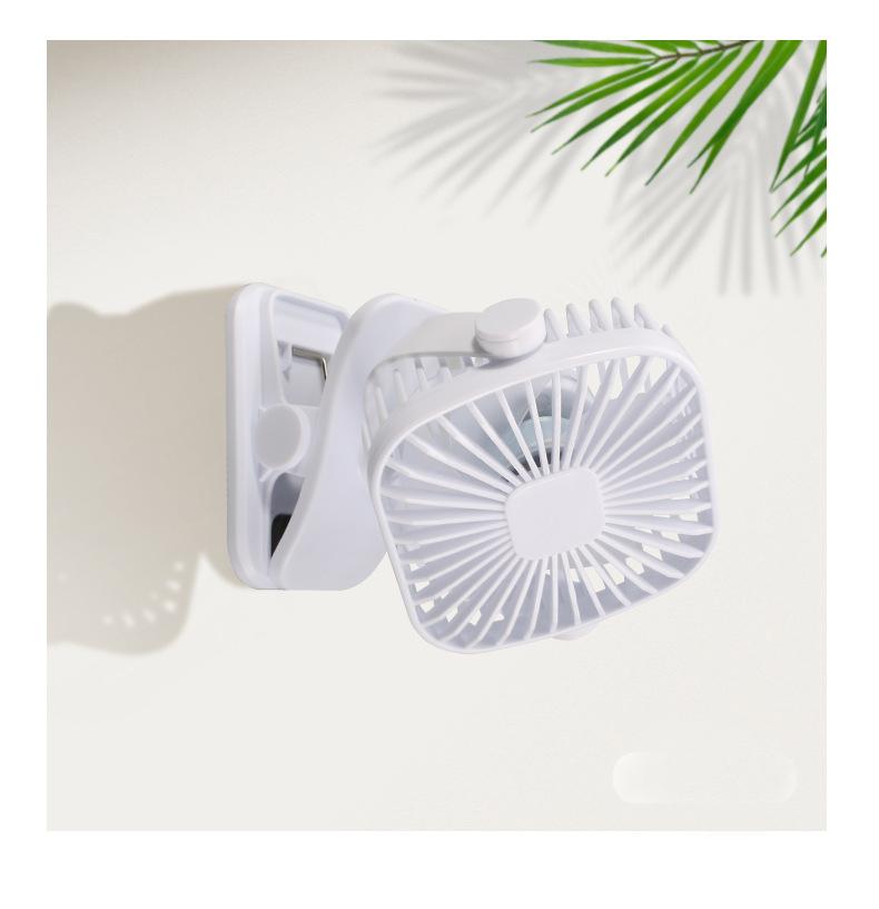 USB Small Fan Mini Strong Wind Fans Desktop Student Clip Fan USB Small Portable Mute Fan Summer Must Have Cooling Accessories