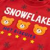 MIKIHOUSE HOT BISCUITS Sweatshirt for Boys and Size Girls, Red, 110cm, 73-5610-826