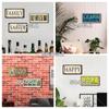 [SQ-DGLZ] Text Hope Love Home License Plate Tin Sign Store Bar Wall Decoration Metal Sign Home Decor Painting Plaques Art Poster