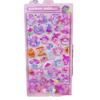 8pcs Kt Kuromi Melody Originality Luminous 3d Relief Sticker Waterproof Lovable Decorative Stickers Cartoon Crystal Sticker