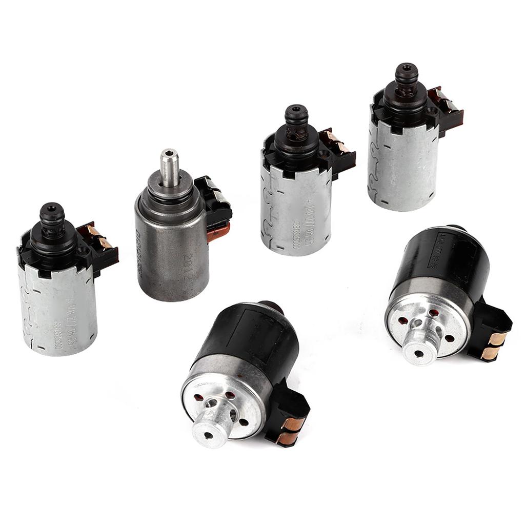 6dílná sada solenoidových ventilů převodovky vhodné pro MERCEDES BENZ S500 1994 2006 722.6