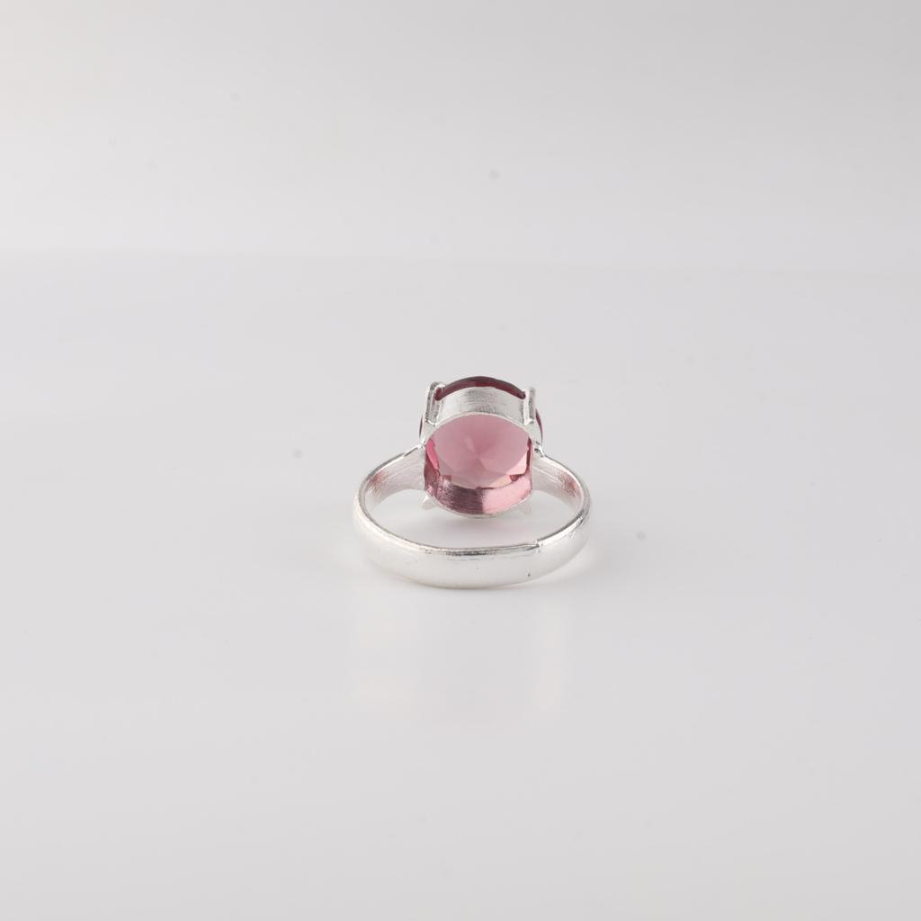 Rhodolite Gemstone 925 Sterling Silver Jewelry Designer Women Ring For Gift RR-72-2