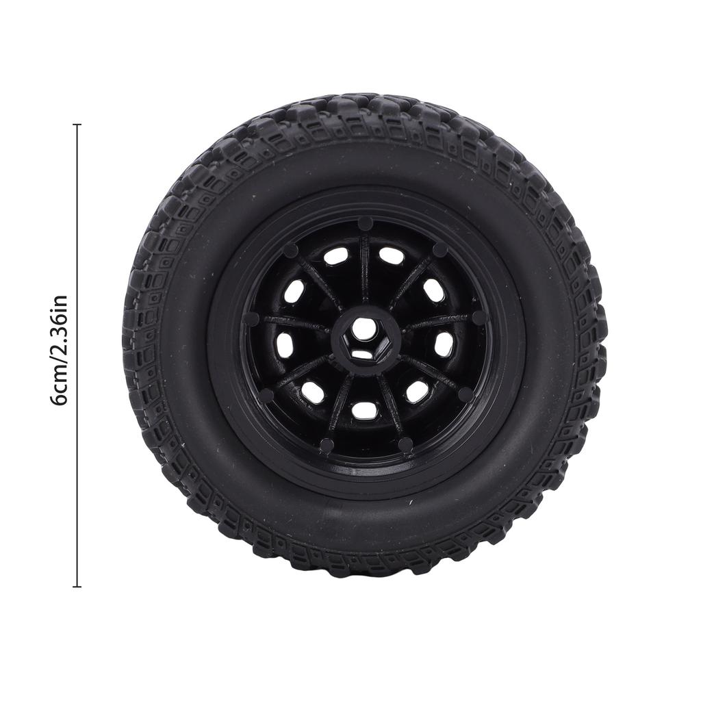 4 Upgraded Wheel Tires Replacement for MN82 LC79 1 12 Replacement for WPL 1 16 RC Car Model Parts Advanced Design with