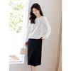 Mokana Women's Long-Sleeve Knit Top & Mid-Length Dress Set